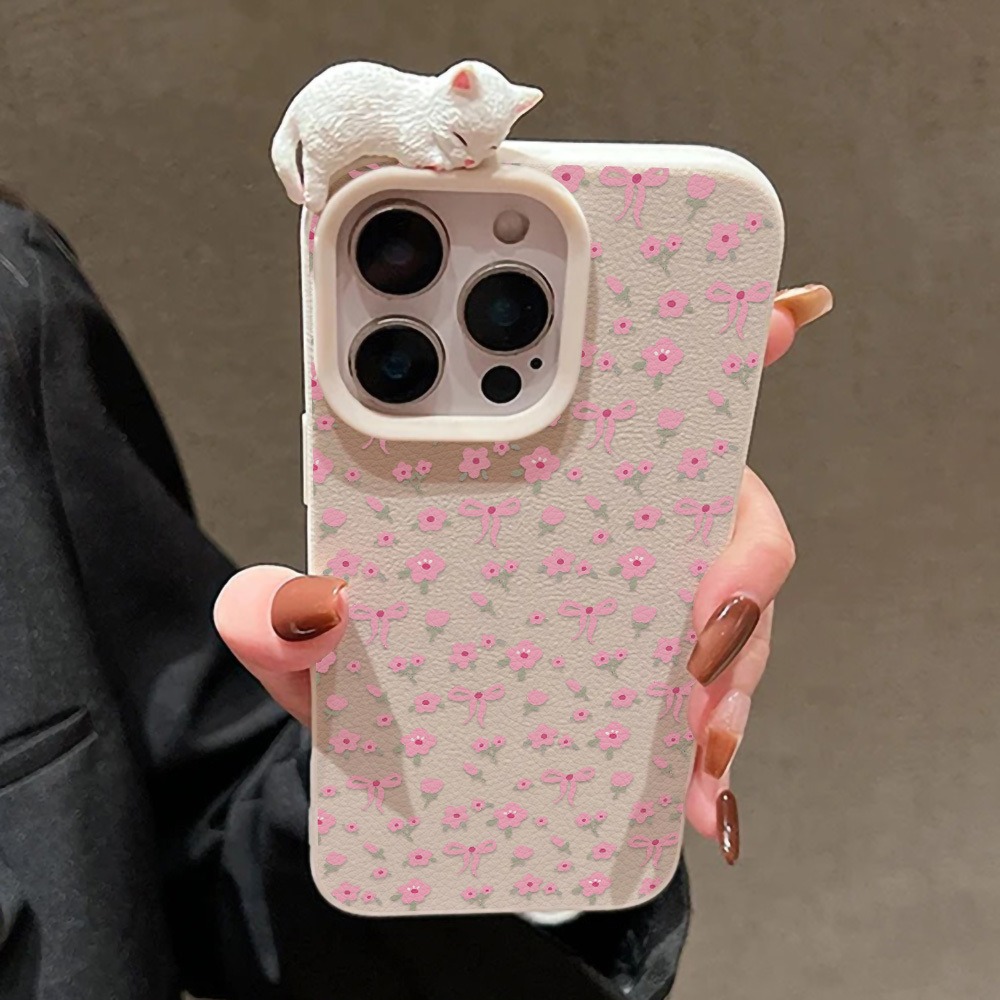 เคสโทรศัพท์หนังลายแมวน่ารัก 3D - Plants X บทวิจารณ์และราคา